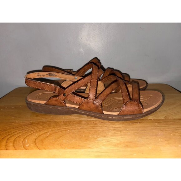 B.O.C. Altheda Brown Strappy Sandals Women's Size 11 - Picture 4 of 14